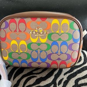 Brand new coach rainbow bag